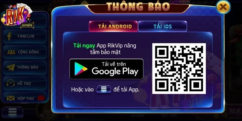 Thành viên hãy luôn cập nhật phiên bản app mới nhất để chơi êm ả